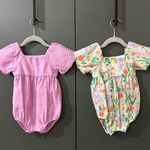Two! 12 month Cat & Jack cute body suits